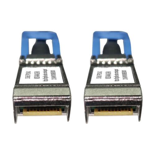 Eaton SFP28 to SFP28 25GbE Passive Twinax Copper Cable (M/M), SFP-H25G-CU4M Compatible, Black, 4 m (13.1 ft.)