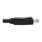 Tripp Lite DisplayPort KVM Cable Kit, 3 in 1 - 4K DisplayPort, USB, 3.5 mm Audio (3xM/3xM), 4:4:4, 1.83 m, Black