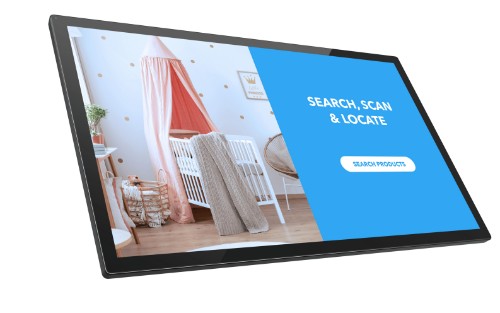 Elo Touch Solutions 4304L Interactive flat panel 108 cm (42.5") LED 500 cd/m² Black Touchscreen 24/7