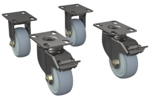 Zebra CS-RAC-WHEEL rack accessory Castor wheels