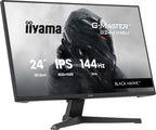 iiyama Get ahead with the 24" G2441HSU Black Hawk monitor with IPS Panel Technology and 1ms MPRT