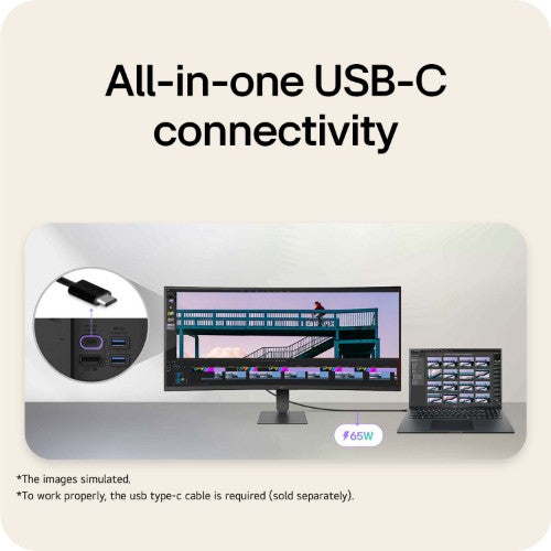 LG UltraWide™ U6 34U640B-B.AEK, 34-inch WQHD Curved (1800R) 144Hz Monitor, HDR10 and 99% sRGB, AMD FreeSync™ Premium