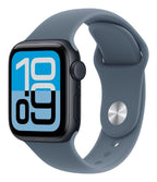 Apple MFFV4ZM/A smart wearable accessory Band Blue Fluoroelastomer