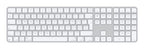 Apple Magic keyboard Universal USB + Bluetooth QWERTZ Swiss White