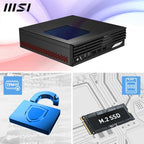 MSI PRO DP21 14M Intel Core i7 14700 ( 14th Gen Desktop CPU ), Barebone, DP21 14M, SFF, Mini Computer, HTPC, (NO RAM, NO Storage, NO OS), Intel Graphics/DDR5/HDMI/LAN/WiFi 6E/BT 5.3 - PRO DP21 14M i7 14700 BB