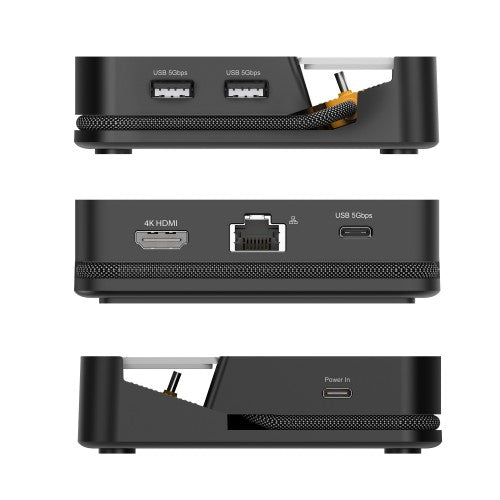 j5create JCD624-N mobile device dock station Mobile computer Black, Grey