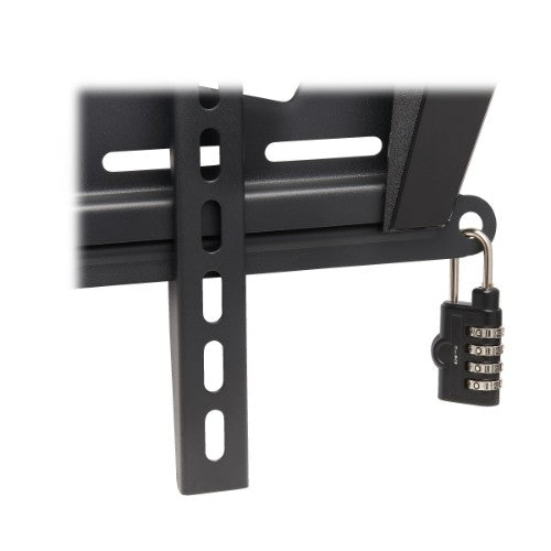 Tripp Lite DWFSC3780MUL Heavy-Duty Fixed Security TV Wall Mount for 37-80" Televisions & Monitors - Flat/Curved, UL Certified