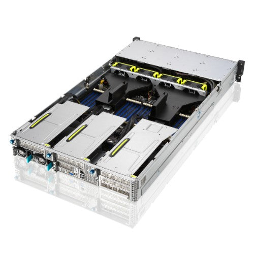 ASUS RS720-E11-RS24U Intel C741 Rack (2U) Black, Silver