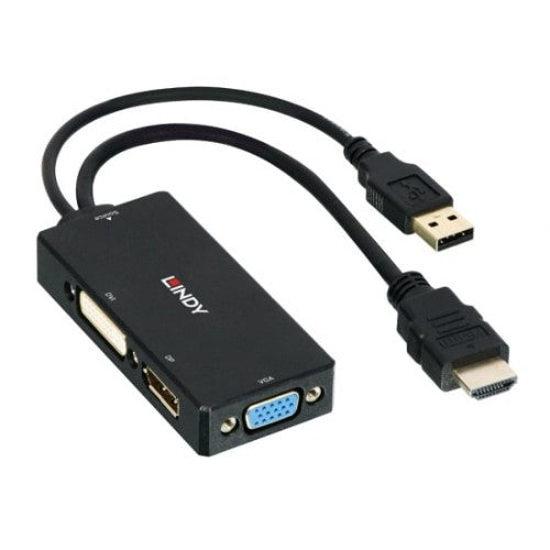 Lindy HDMI to DisplayPort, DVI and VGA Converter