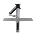 Tripp Lite WWSS1327RWTC Adjustable-Height Wall-Mount Sit-Stand Workstation, Single-Display