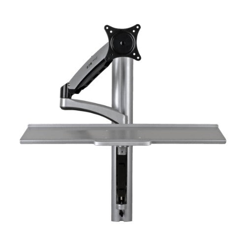 Tripp Lite WWSS1327RWTC Adjustable-Height Wall-Mount Sit-Stand Workstation, Single-Display