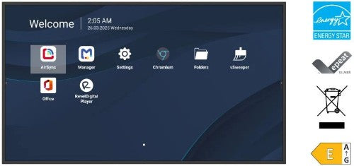 Viewsonic 75" 4K Commercial Display with ProAV Integration
