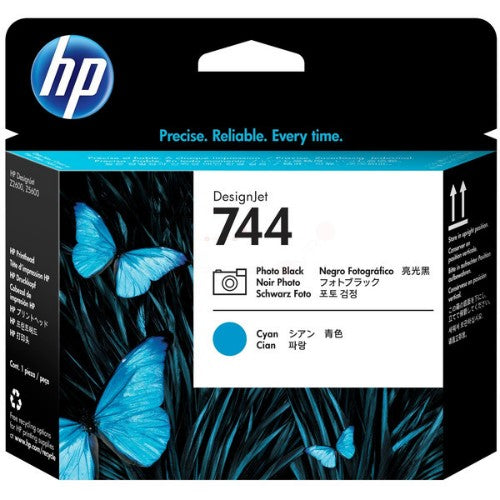 HP F9J86A/744 Printhead black / cyan for HP DesignJet Z 2600