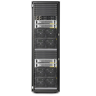 HPE StoreOnce 6500 120TB disk array Rack (42U) Black, Stainless steel