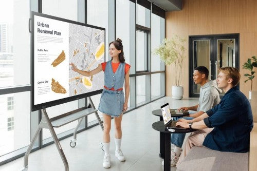 Viewsonic IFP6563-1C interactive whiteboard 165.1 cm (65") 3840 x 2160 pixels Touchscreen Black