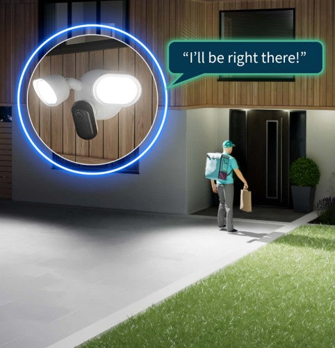 Arlo Pro Wired Floodlight Camera 2-cam
