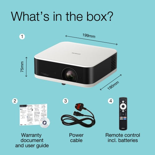 Epson Lifestudio Pop — EF-61W Diamond White