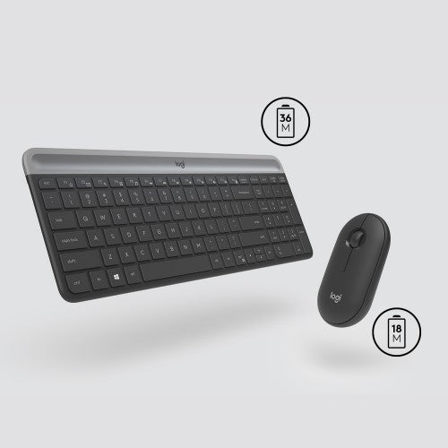 Logitech Slim Wireless Combo MK470