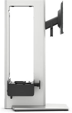 DELL Pro Slim OSS25 68.6 cm (27") Desk Black, Silver