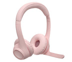 Logitech Zone 300 Headset Wireless Head-band Office/Call center Bluetooth Rose