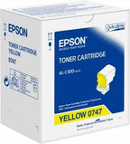 Epson C13S050747/0747 Toner-kit yellow, 8.8K pages ISO/IEC 19752 for Epson AL-C 300
