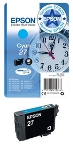 Epson C13T27014012/27 Ink cartridge black, 350 pages 6.2ml for Epson WF 3620
