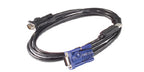 APC AP5257 KVM cable Black 3.66 m