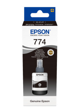 Epson C13T77414A/T7741 Ink bottle black, 6K pages 140ml for Epson WorkForce M 100