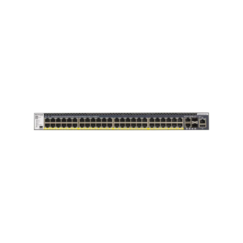 NETGEAR M4300-52G-PoE+ 550W PSU Managed L2/L3/L4 Gigabit Ethernet (10/100/1000) Power over Ethernet (PoE) 1U Black