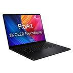 ASUS ProArt P16 H7606WP-RJ090W Copilot+ PC AMD Ryzen AI 9 HX 370 Laptop 40.6 cm (16") Touchscreen WQXGA+ 32 GB LPDDR5x-SDRAM 2 TB SSD NVIDIA GeForce RTX 5070 Wi-Fi 7 (802.11be) Windows 11 Home German Black