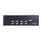 StarTech.com 4-Port Dual DisplayPort KVM Switch - 4K 60Hz - TAA