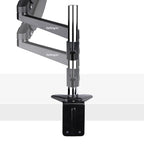 StarTech.com Desk Mount Monitor Arm for Single VESA Display up to 32" or 49" Ultrawide (17.6lb/8kg) - Full Motion Articulating & Height Adjustable - C-Clamp, Grommet - Single Monitor Arm