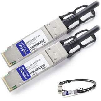 AddOn Networks QSFP-40G-PDAC2M-AO InfiniBand/fibre optic cable 2 m QSFP+ Black