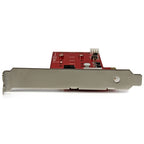 StarTech.com 2x M.2 NGFF SSD RAID Controller Card plus 2x SATA III Ports - PCIe