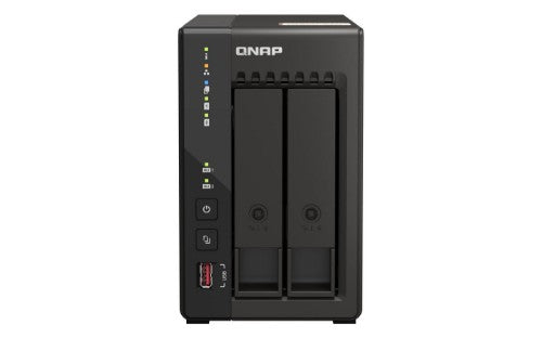 QNAP QVP-21C NAS/storage server Tower Intel® Celeron® J6412 8 GB DDR4 0 TB QVR Pro Black