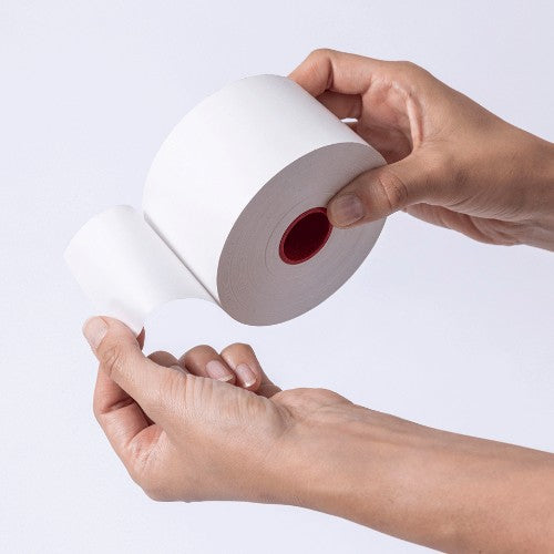 Brother BDA-255058-102 printer label White Self-adhesive printer label