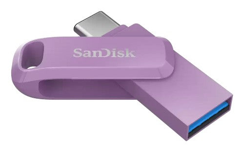 SanDisk Ultra Dual Drive Go USB flash drive 1 TB USB Type-C 3.2 Gen 1 (3.1 Gen 1) Lavender