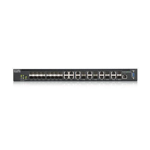 Zyxel XS3800-28 Managed L2+ 10G Ethernet (100/1000/10000) Black