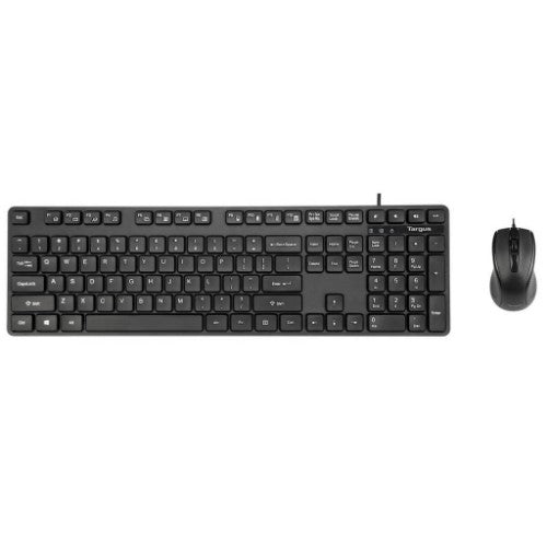 Targus BUS0423UK keyboard Mouse included USB QWERTY UK International Black