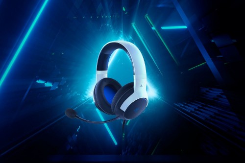 Razer Epic Bundle - Kaira X PlayStation Licensed + Quick Charging Stand for PS5 Headset Wired Head-band Gaming White, Black