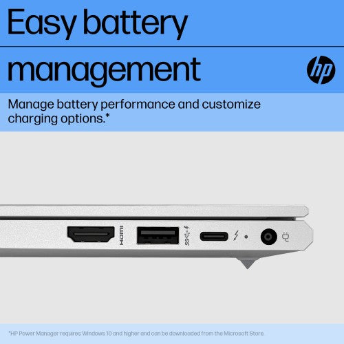 HP EliteBook 630 G10 Intel® Core™ i7 i7-1355U Laptop 33.8 cm (13.3") Full HD 16 GB DDR4-SDRAM 512 GB SSD Wi-Fi 6E (802.11ax) Windows 11 Pro Silver