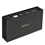 StarTech.com 7 Port Black USB 2.0 Hub - TAA