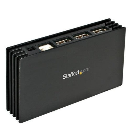 StarTech.com 7 Port Black USB 2.0 Hub - TAA