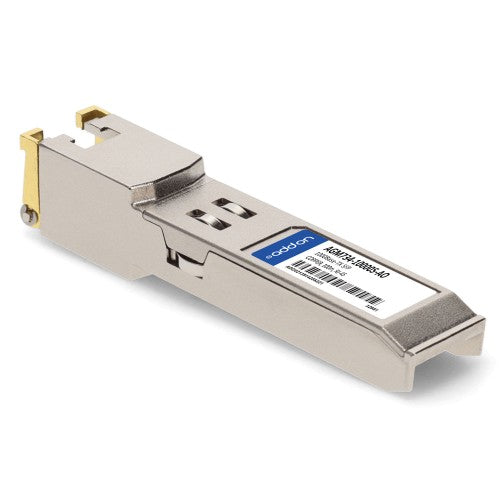 AddOn Networks Netgear AGM734 Compatible TAA 10/100/1000Base-TX SFP Transceiver (Copper, 100m, RJ-45)