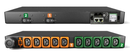 Vertiv Geist MG05M1R1-10L133-3PS6B2H10-S power distribution unit (PDU) 10 AC outlet(s) 0U Black