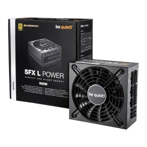 be quiet! SFX L Power power supply unit 500 W 20+4 pin ATX Black