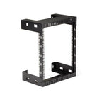 StarTech.com 2-Post 12U Heavy-Duty Wall-Mount Network Rack, 19" Open Frame Server Rack, 12" Deep, Wall Mount Data Rack for IT / AV / Patch Panel / Computer Equipment - Cage Nuts & Screws Included