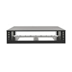 Tripp Lite SRWO2UBRKT SmartRack 2U Low-Profile Vertical-Mount Vented Wall-Mount Mini Rack Enclosure, Black