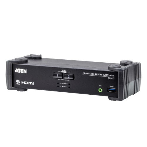ATEN CS1822 KVM switch Black