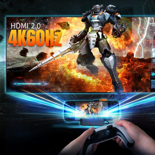 j5create JCD624-N mobile device dock station Mobile computer Black, Grey